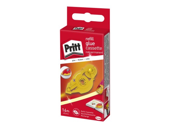 1 Recharge de roller de colle PRITT-Colle repositionnable -16 m x 8,4 mm