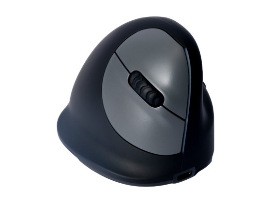 R-Go Tools Souris Ergonomique R-Go HE Break avec logiciel de pause, droiter, grand (longueur de la main > 185 mm), bluetooth, noir
