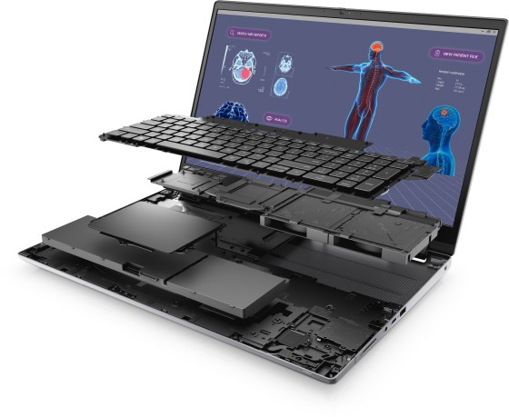 Dell Precision 7780 - Intel Core i7 - 13850HX / jusqu'à 5.3 GHz - Win 11 Pro - NVIDIA RTX 3500 Ada - 32 Go RAM - 1 To SSD NVMe, Class 40 - 17.3" 1920 x 1080 (Full HD) - Gigabit Ethernet - Wi-Fi 6E - gris - clavier : Français européen - BTP - avec 3 ans de