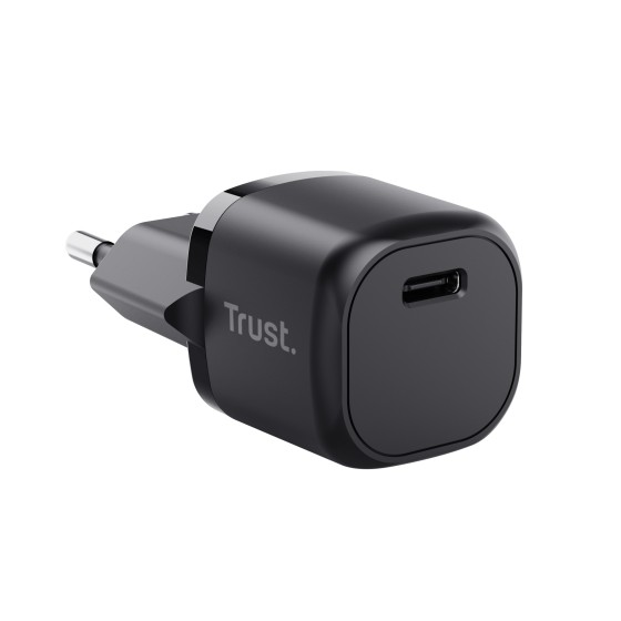 TRUST Maxo 20W Ultra-Compact USB-C PD Charger EU Black
