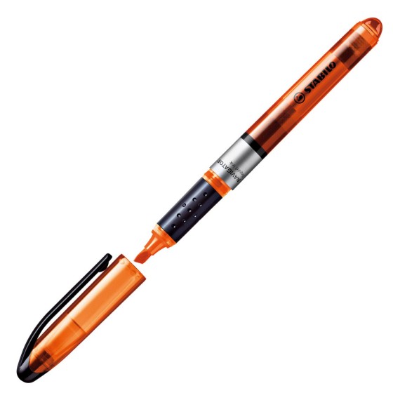 1 Surligneur à encre liquide STABILO Navigator -orange