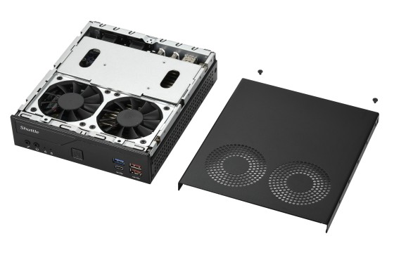 Shuttle XPC slim DH770 - Barebone - Slim-PC Socket LGA1700 - Intel H770 - pas de processeur - RAM 0 Go - Gigabit Ethernet