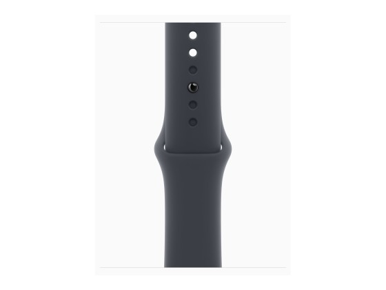 Apple Watch SE (GPS) - 2e génération - 40 mm - aluminium minuit - montre intelligente avec bande sport - fluoroélastomère - minuit - taille du bracelet : M/L - 32 Go - Wi-Fi 4, Bluetooth - 26.4 g