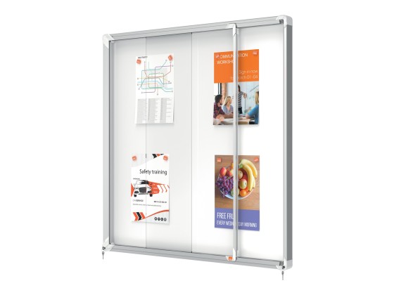 1 Vitrine d'extérieur magnétique PremiumPlus 12A4 NOBO