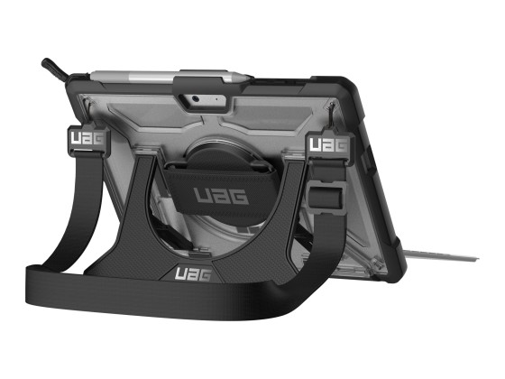 UAG Case for Microsoft Surface Go 3/Go 2/Go [10.5-inch] w/ Handstrap - Plasma Ice - Coque de protection pour tablette - robuste - caoutchouc - glacé - pour Microsoft Surface Go, Go 2, Go 3, Go 4