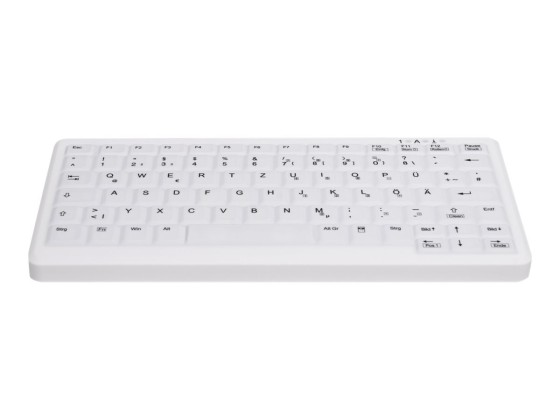 CHERRY AK-C4110F-U1-W/FR Wired keyboard compact without numpad washable USB white (FR)