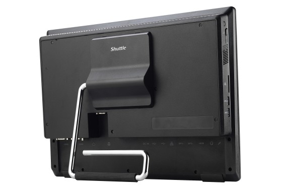 Shuttle XPC IoT P5200PA - Tout-en-un Celeron 5205U ULV - RAM 4 Go - SSD 120 Go - NVMe - HD Graphics - Gigabit Ethernet - Win 10 IoT Enterprise Entry - moniteur : LCD 15.6" 1920 x 1080 (Full HD) écran tactile - noir