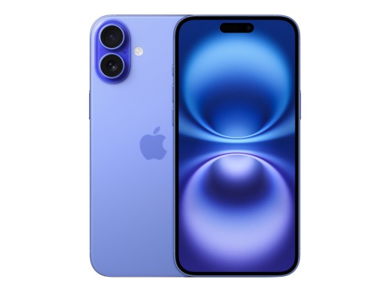 Apple iPhone 16 Plus - 5G smartphone - double SIM / Mémoire interne 512 Go - écran OEL - 6.7" - 2796 x 1290 pixels - 2x caméras arrière 48 MP, 12 MP - front camera 12 MP - bleu d'outremer