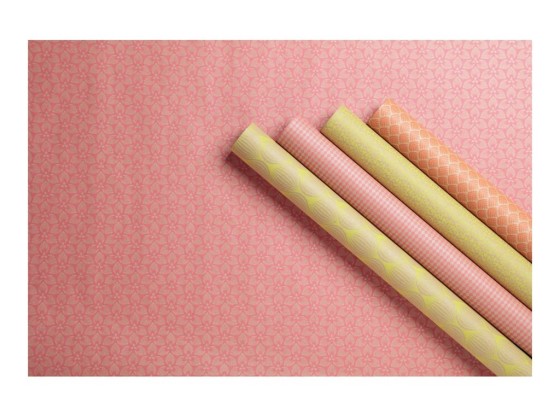 1 Carton de 30 Rouleaux de papier cadeau assortis 2 mx 70 cm