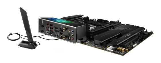 ASUS ROG Strix X670E-F Gaming WiFi - Carte-mère - ATX - Socket AM5 - AMD X670E Chipset - USB-C 3.2 Gen 2x2, USB 3.2 Gen 1, USB-C 3.2 Gen2, USB 3.2 Gen 2 - 2.5 Gigabit LAN, Wi-Fi 6, Bluetooth - carte graphique embarquée (unité centrale requise) - audio HD