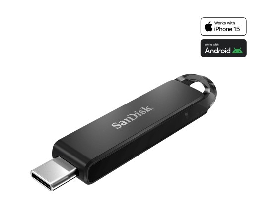 SanDisk Ultra - Clé USB - 64 Go - USB 3.1 Gen 1 / USB-C
