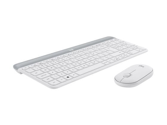 Logitech MK470 clavier Souris incluse Bureau RF sans fil AZERTY Français Blanc