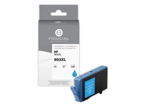 1 Cartouche Hp903XL cyan compatible FIDUCIAL