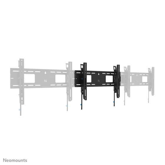 NEOMOUNTS WL35-750BL16 Support mural inclinable pour écran 42-86p- robuste - verrouillable - installation rapide - TÜV