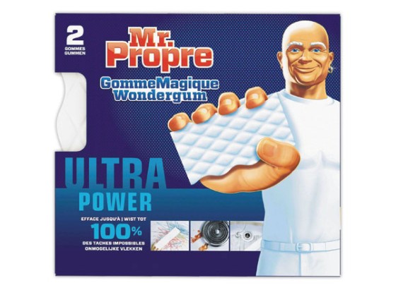 1 Boite de 2 Gommes magiques Ultra Power Mr Propre