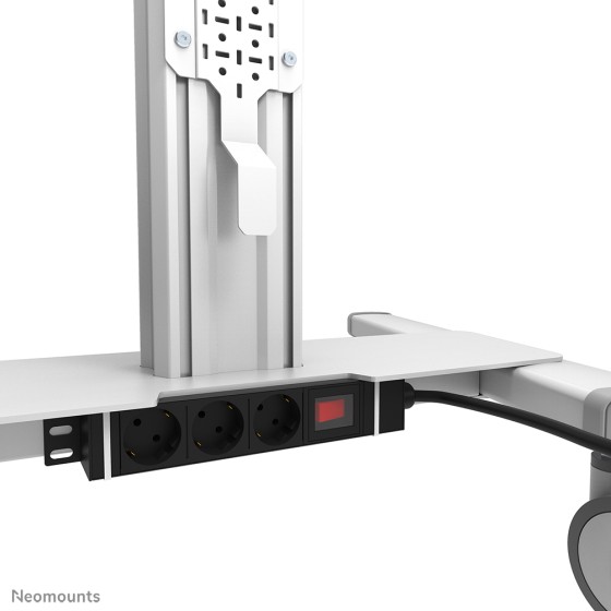 NEOMOUNTS FL50S-825WH1 Support au sol mobile pour écran 37-75p - TÜV