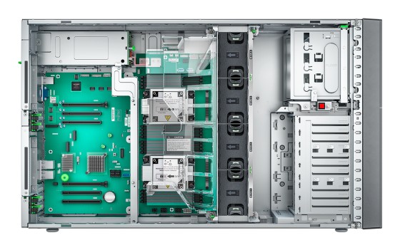 FUJITSU TX2550M7 Intel Xeon Silver 4410Y 12C LFFx8 32Go DDR5-4800 R ECC IRMC S6 900W TPM 2.0 V1 IND MOD INSTALL