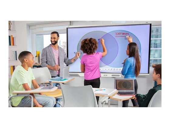 SMART Board RX075 75p 4K series Interactive Display with iQ