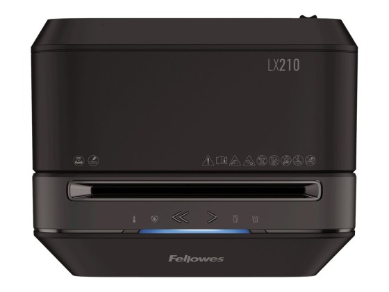 1 Destructeur FELLOWES LX210 23 L coupe croisée 16 feuilles