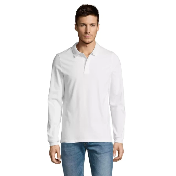 POLO MANCHES LONGUES PERSONNALISABLE