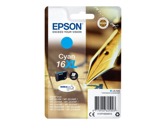 Epson Pen and crossword Cartouche "Stylo à plume" 16XL - Encre DURABrite Ultra C