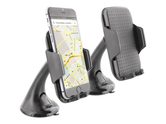 1 Support Smartphone de voiture avec ventouse