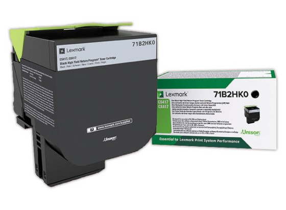 LEXMARK 6K Return Program Cartouche dencre noire CS/CX417