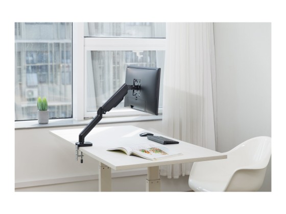 1 Bras porte-écran simple articulé Ergo Line Noir