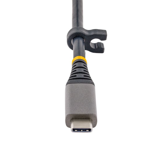 StarTech.com Adaptateur Multiport USB C, Double HDMI 4K60Hz, 100W PD, GbE - Station d'accueil - USB-C / USB4 / Thunderbolt 3 / Thunderbolt 4 - 2 x HDMI - 1GbE