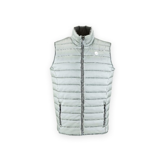 BODYWARMER MATELLASSÉ - SANS MANCHE