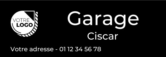 ADHÉSIF SIGNATURE DE COFFRE TRANSPARENT