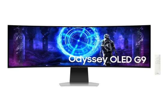 Samsung S49DG950SU écran plat de PC 124,5 cm (49") 5120 x 1440 pixels Dual QHD OLED Argent