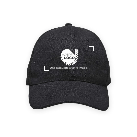 CASQUETTE 6 PANNEAUX PERSONNALISABLE