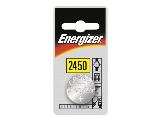 1 Blister de 2 Piles lithium ENERGIZER CR2450 (3V)