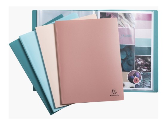 1 Protège-documents 80 vues SKANDI - Couleur aléatoire