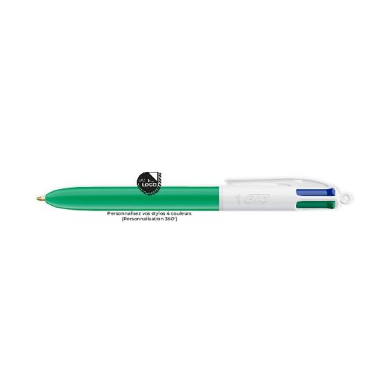 STYLO BIC 4 COULEURS CLASSIQUE