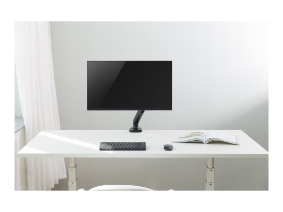 1 Bras porte-écran simple articulé Ergo Line Noir