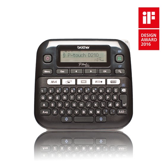 BROTHER Etiqueteuse bureautique PT-D210 clavier AZERTY