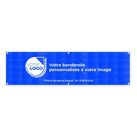 BANDEROLE A PERSONNALISER 3 M X 800 MM