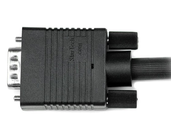 StarTech.com Câble vidéo VGA coaxial pour écran haute résolution de 5 m - HD15 vers HD15 M/M - Câble VGA - HD-15 (VGA) (M) pour HD-15 (VGA) (M) - 5 m - moulé - noir