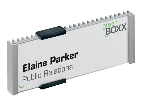 1 Plaque de porte format Titre - L 14,9 x H 5,25 cm