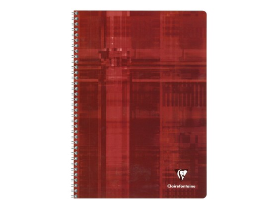 1 Cahier spirale Clairefontaine 90g, A4,100 pages, 5x5