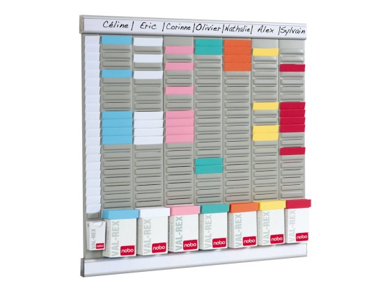 1 Planning Kit 8 colonnes hebdomadaire