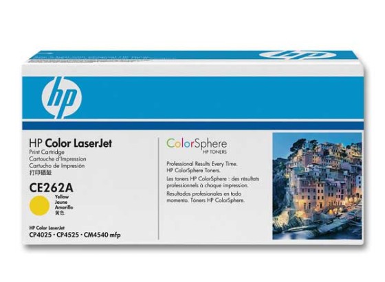 HP 648A original Color LaserJet Toner cartridge CE262A yellow standard capacity 11.000 pages 1-pack