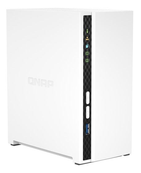 QNAP TS-233 2 bay ARM 2.0GHz Quad core 2xSATA 6Gb/s 2Go RAM on-board 1xGbE 1xUSB3.2 Gen1 and 2xUSB2.0