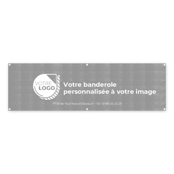 BANDEROLE A PERSONNALISER 4 M X 1200 MM