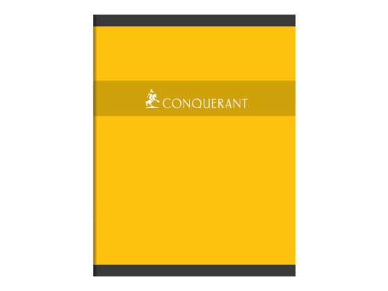 1 Cahier agrafé Conquérant 70g, 17x22 cm,5x5,96 pages