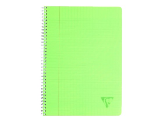 1 Cahier spirale Linicolor 17x22 cm 100 pages, Seyès, 90g
