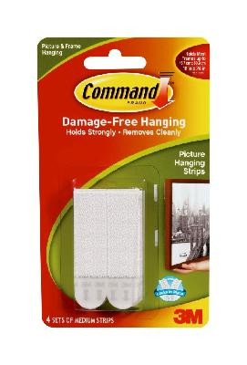 1 Languettes accroche tableaux Command¿ - Blanc