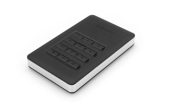 Verbatim Store 'n' Go Portable - Disque dur - chiffré - 1 To - externe (portable) - USB 3.1 Gen 1 (USB-C connecteur) - AES 256 bits